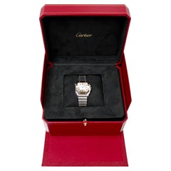 Cartier Santos 18k Yellow Gold & Stainless Steel Watch