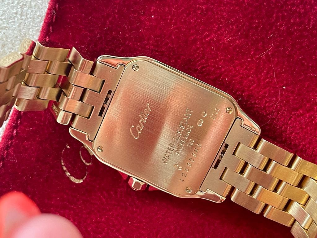 Cartier Santos 18k Yellow Gold Watch 8
