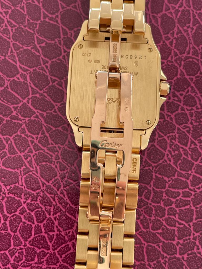 Men's Cartier Santos 18k Yellow Gold Watch