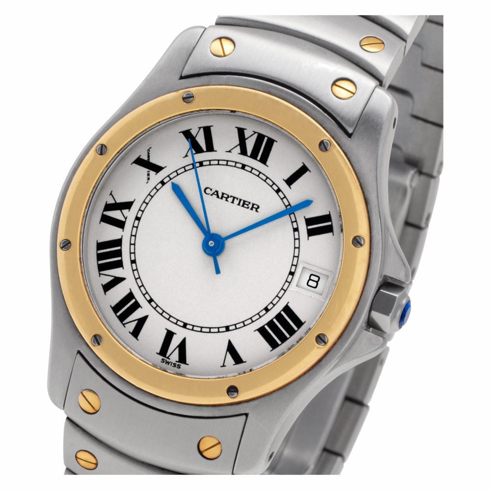 Cartier Santos 1910, Beige Dial, Certified and Warranty 2