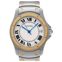 Cartier Santos 1910 Stainless Steel Ivory Dial Automatic Watch