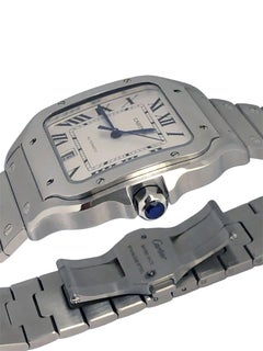Cartier Santos 4072 Jumbo Steel Automatic Wrist Watch