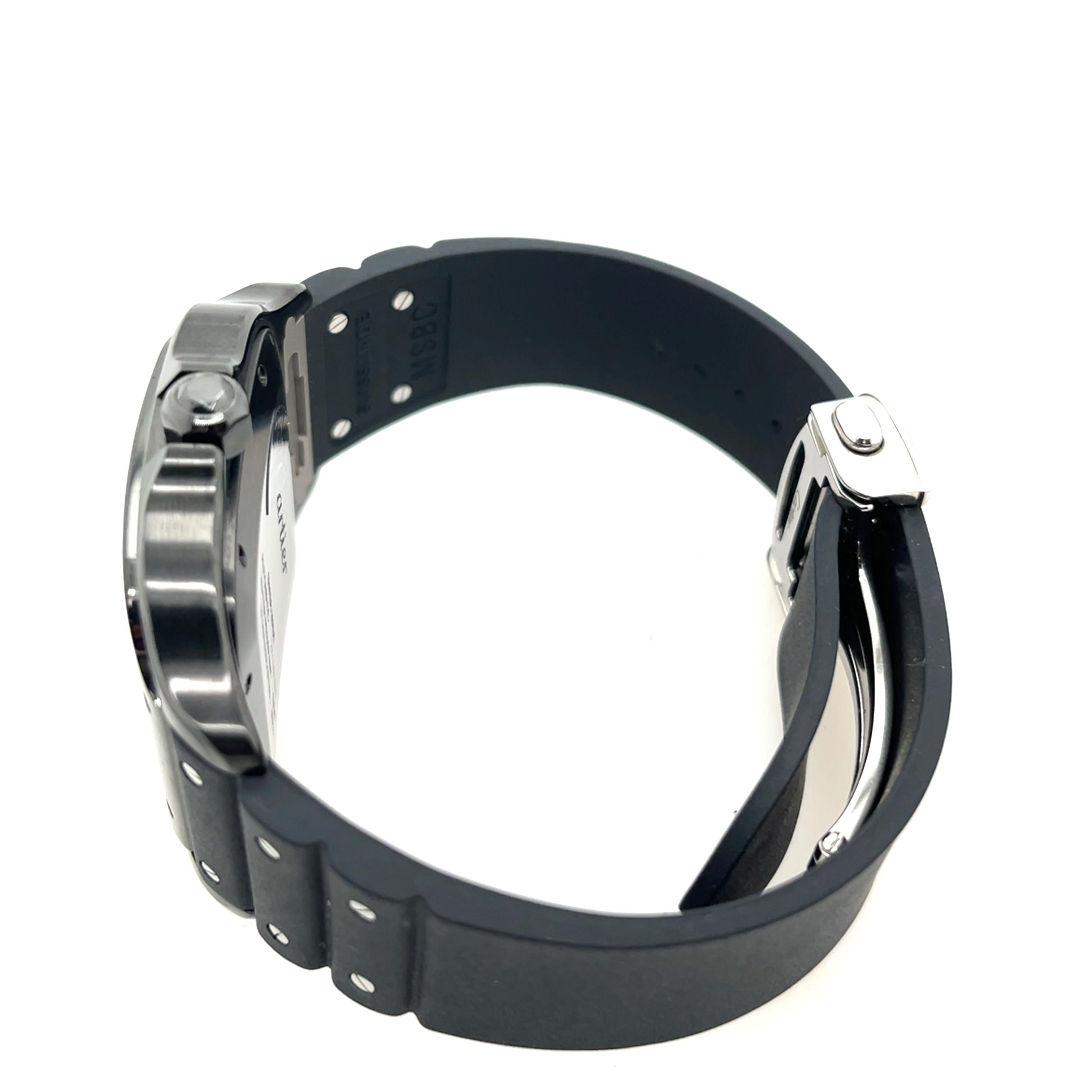 Cartier Santos 40mm Schwarz Stahl Uhr Ref. 271397BX 4