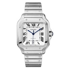 Cartier Santos Automatic Large Model Steel Watch WSSA0018