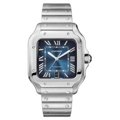 Cartier Santos Automatic Large Model Steel Watch WSSA0030