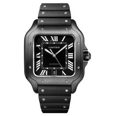 Cartier Santos Automatik großes Modell Stahl Uhr WSSA0039