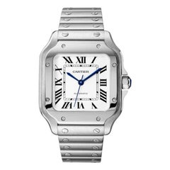 Cartier Santos Automatic Medium Model Steel Watch WSSA0029