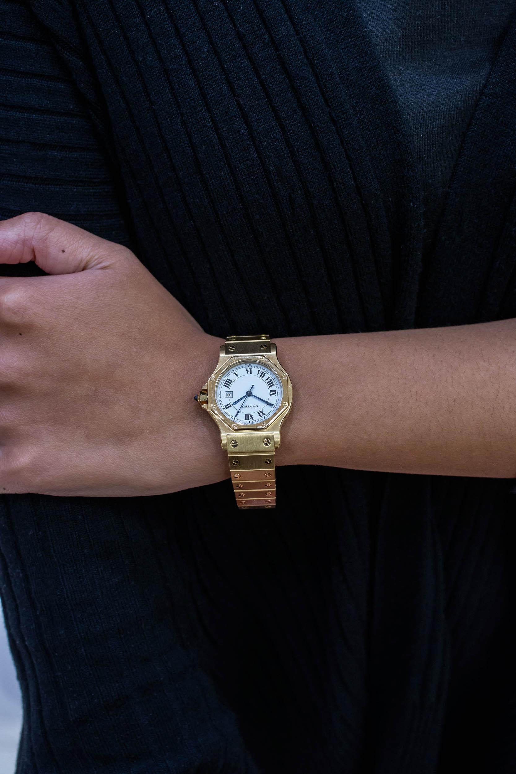 cartier santos hexagon