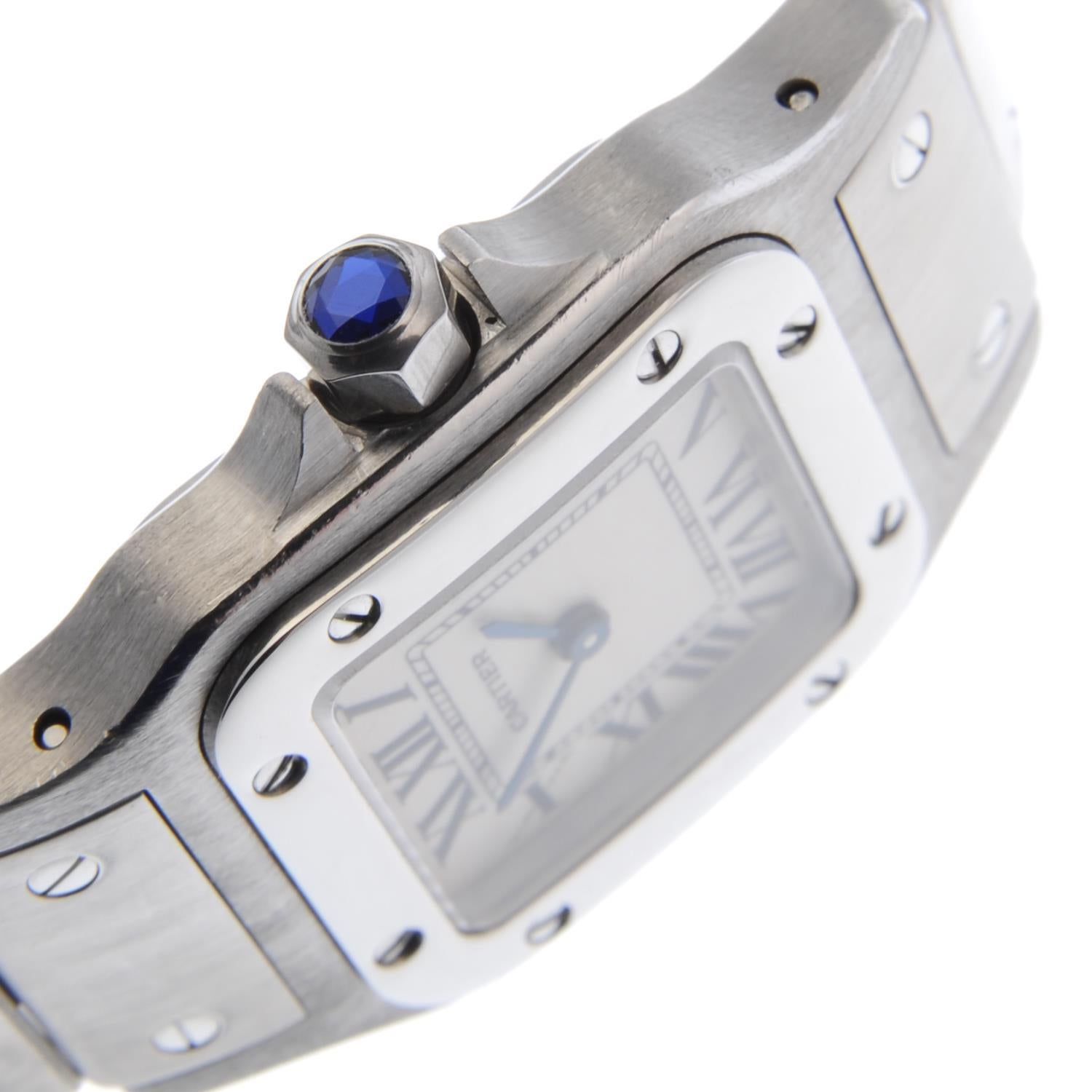 Contemporary Cartier Santos Bracelet Watch, Stainless Steel Case, Reference 1565