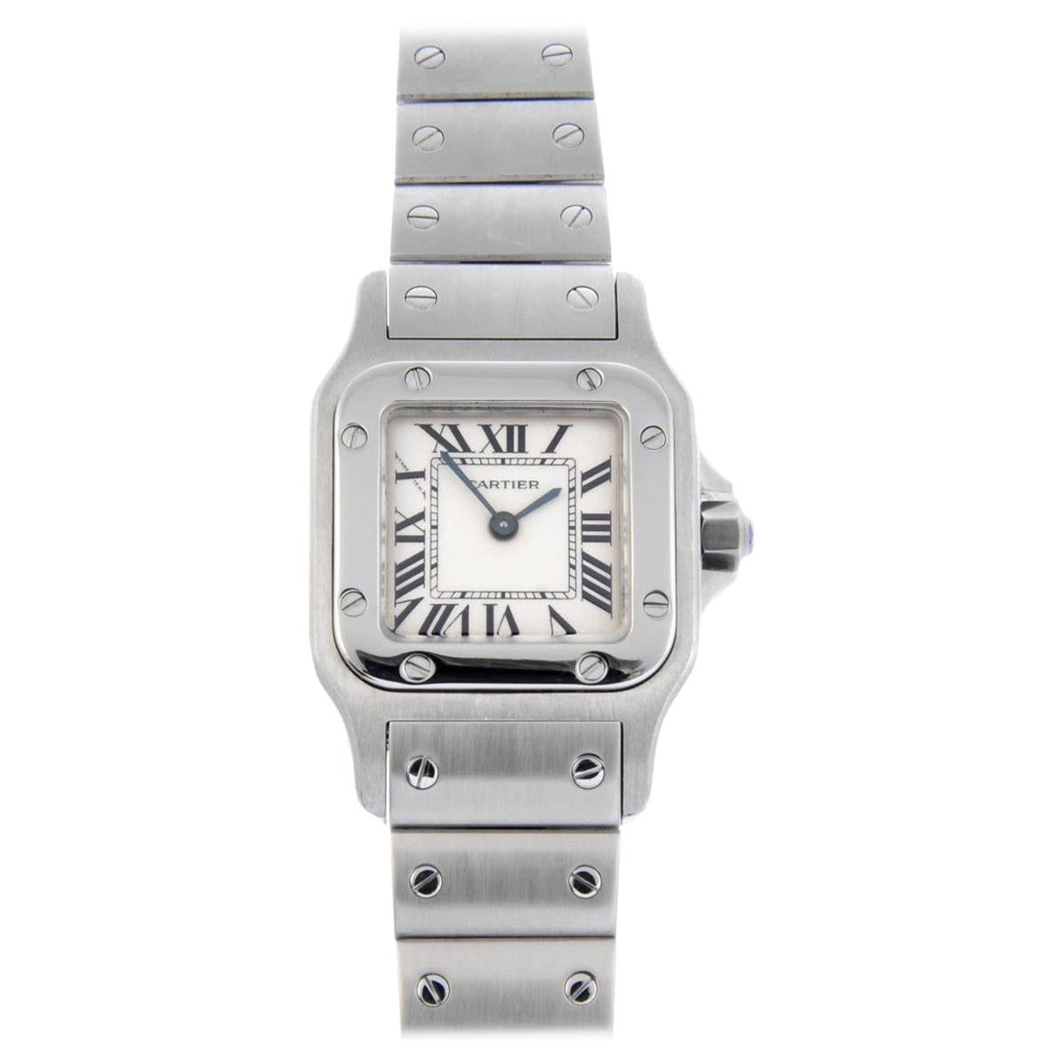 Cartier Santos Bracelet Watch, Stainless Steel Case, Reference 1565
