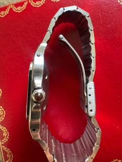 cartier santos ( burgundy spider dial ) unisex iconic ref 2960