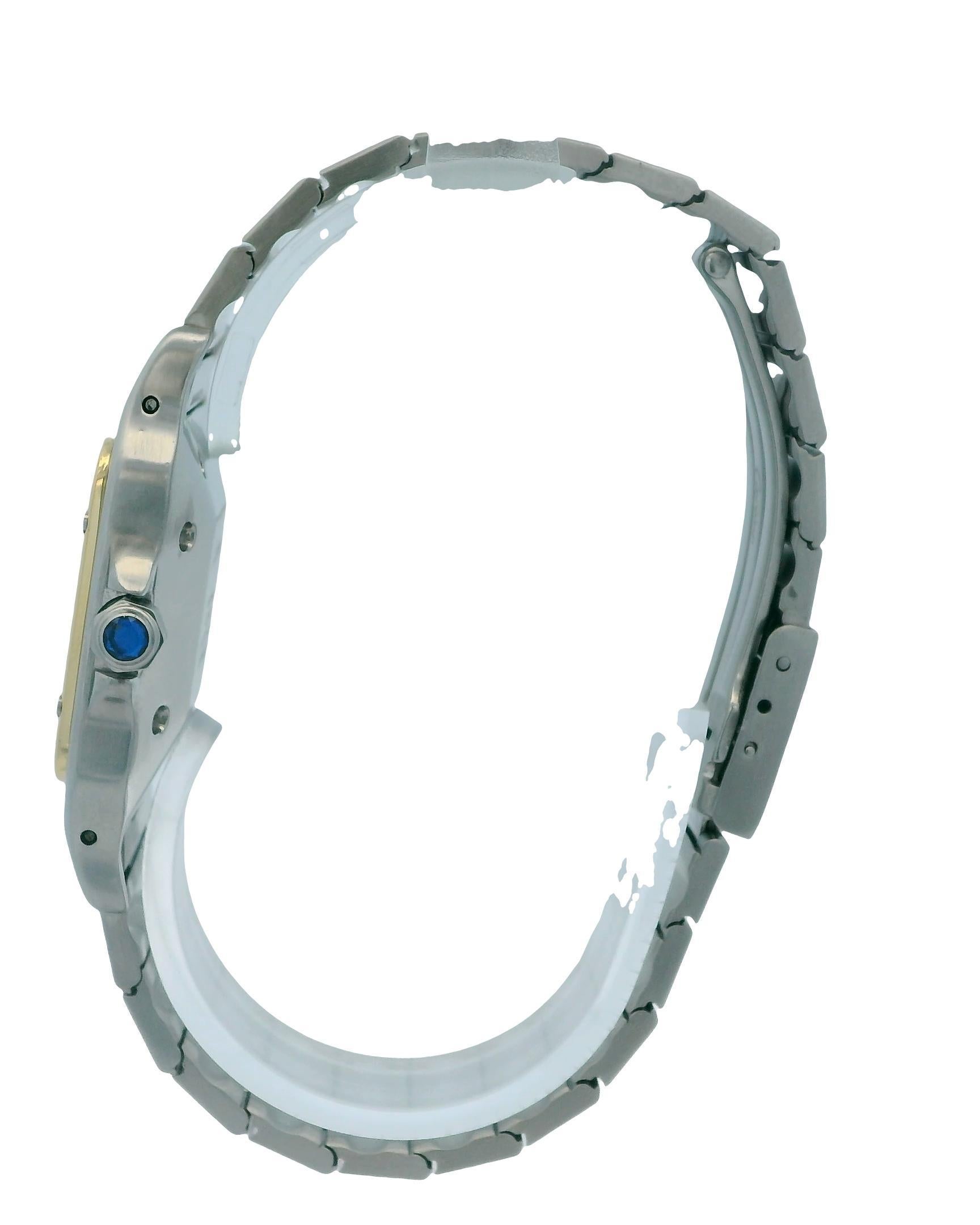 Cartier Santos Caree 2961 Automatic W/Card für Damen oder Herren