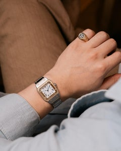 Cartier Santos Carree LM 2961 SS/YG 1980s