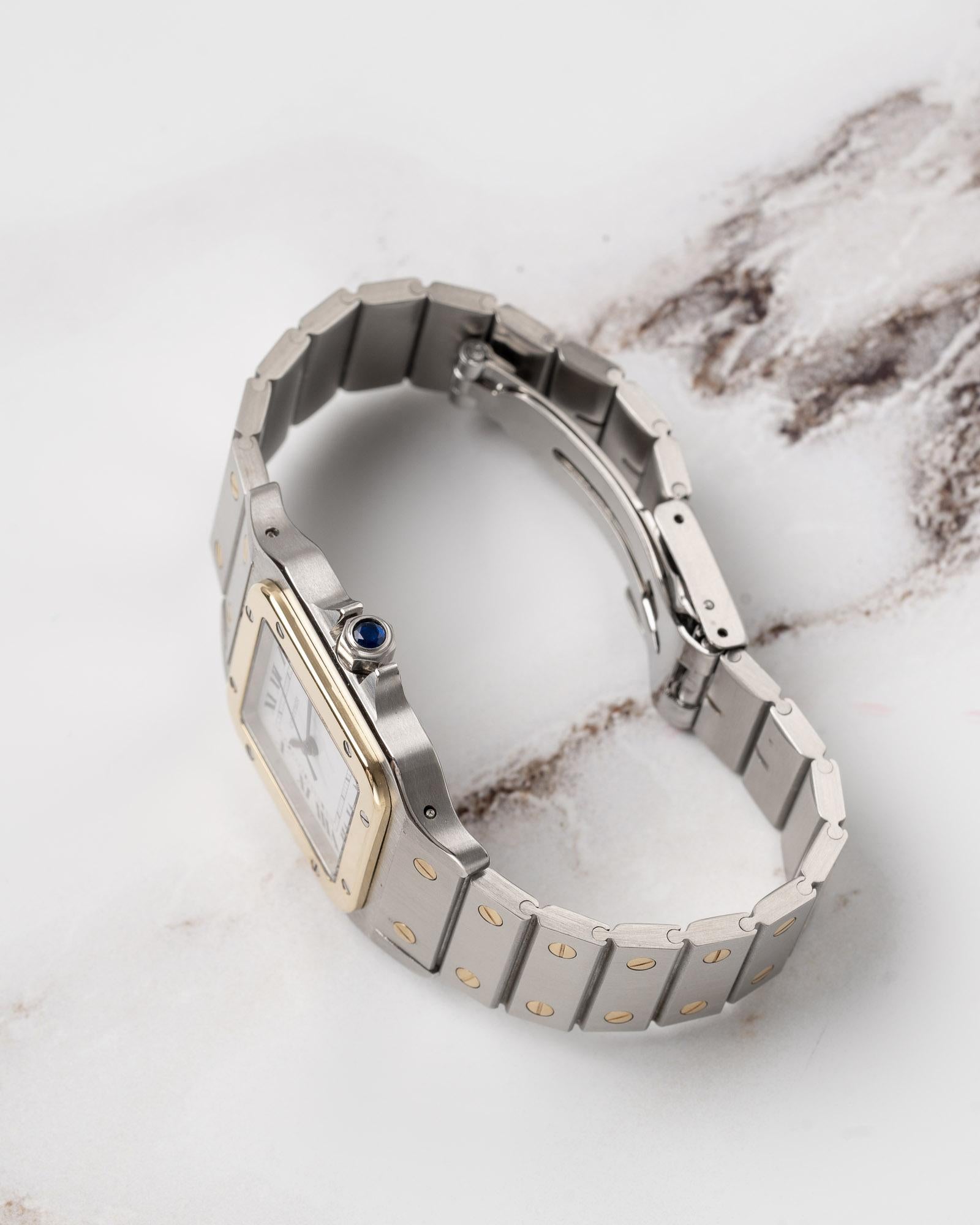 Cartier Santos Carree LM 2961 SS/YG Años 80 en Bueno estado para la venta en SYDNEY, AU