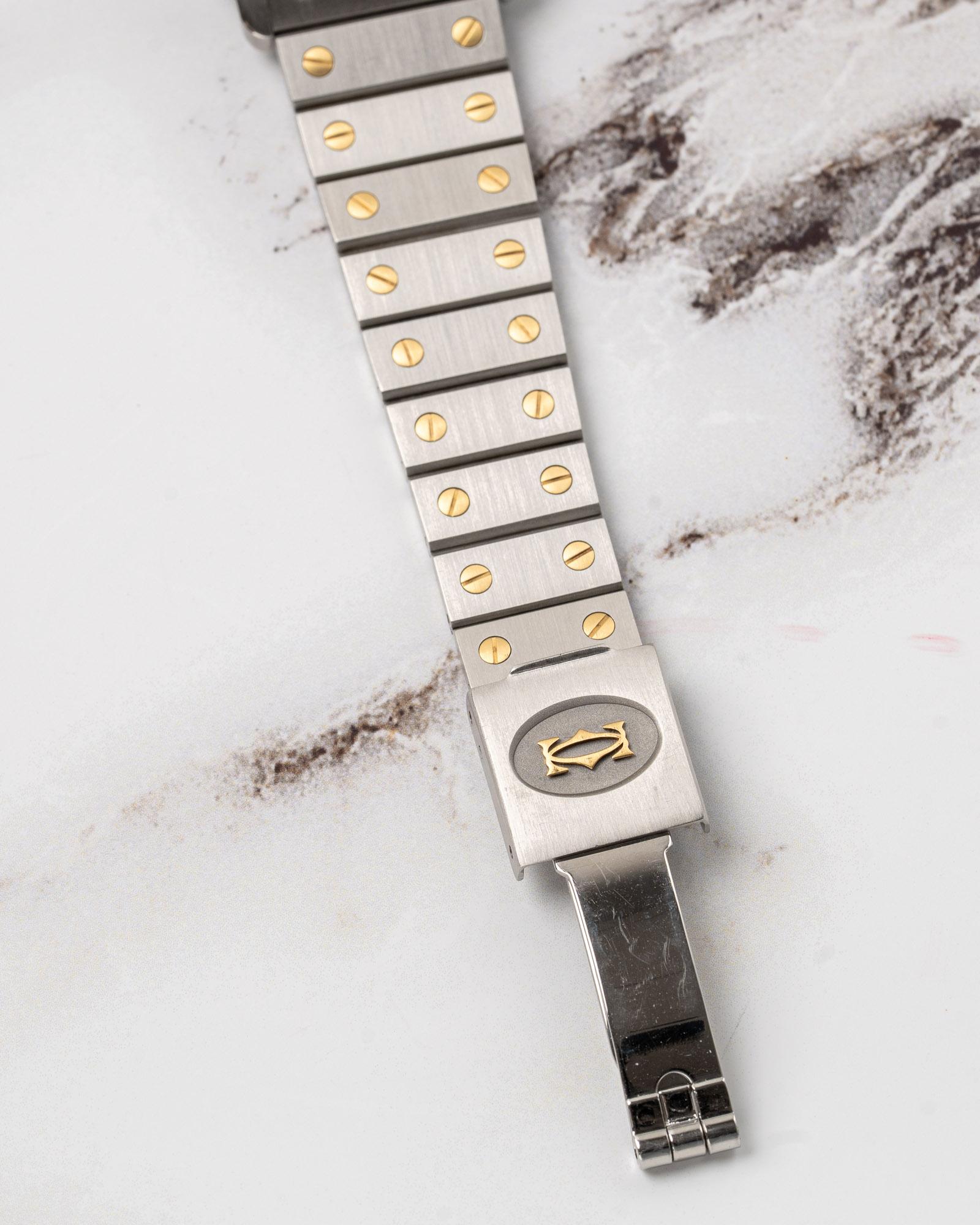 Cartier Santos Carree LM 2961 SS/YG Años 80 en venta 1