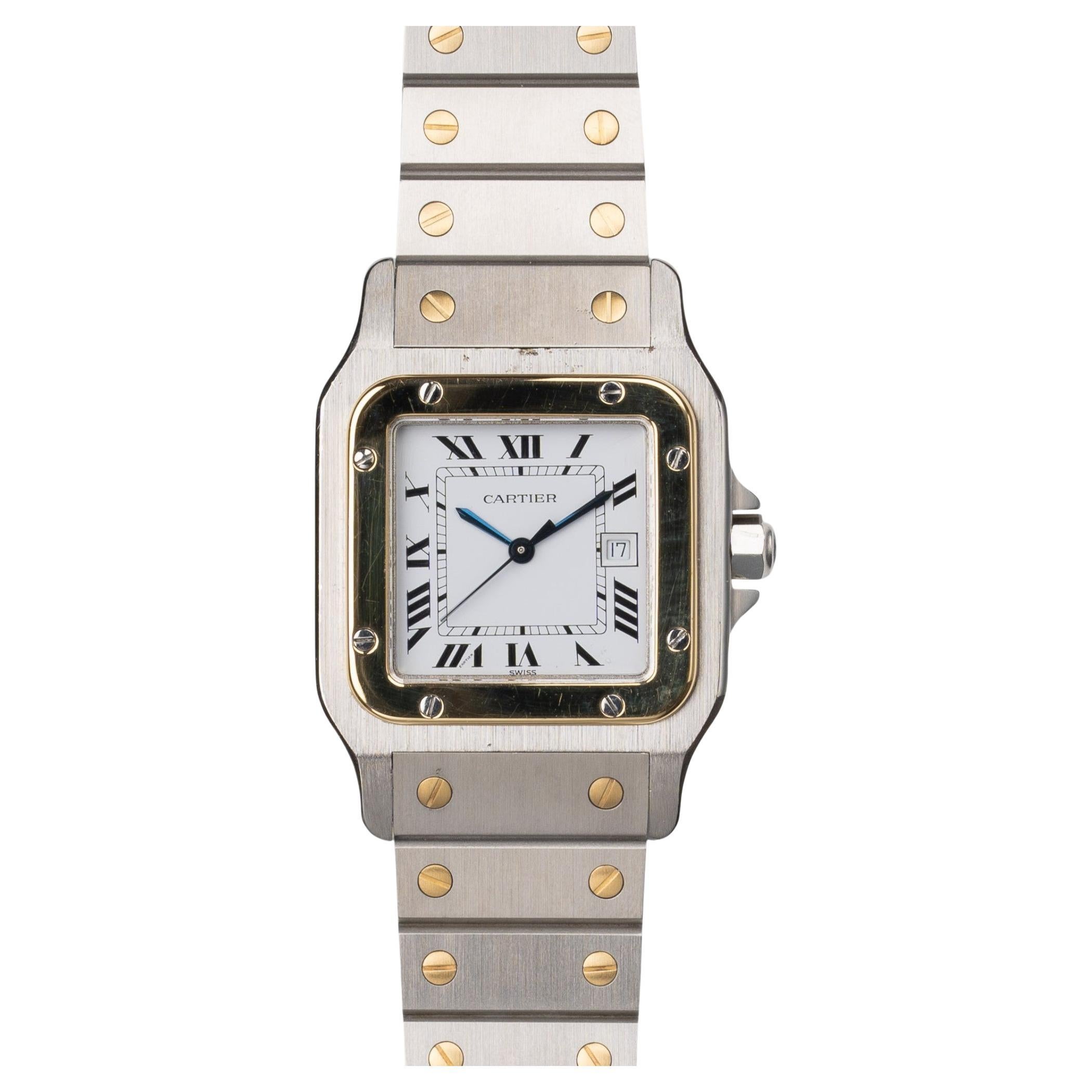 Cartier Santos Carree LM 2961 SS/YG 1980s