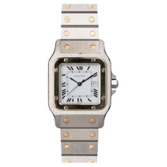 Cartier Santos Carree LM 2961 SS/YG 1980s