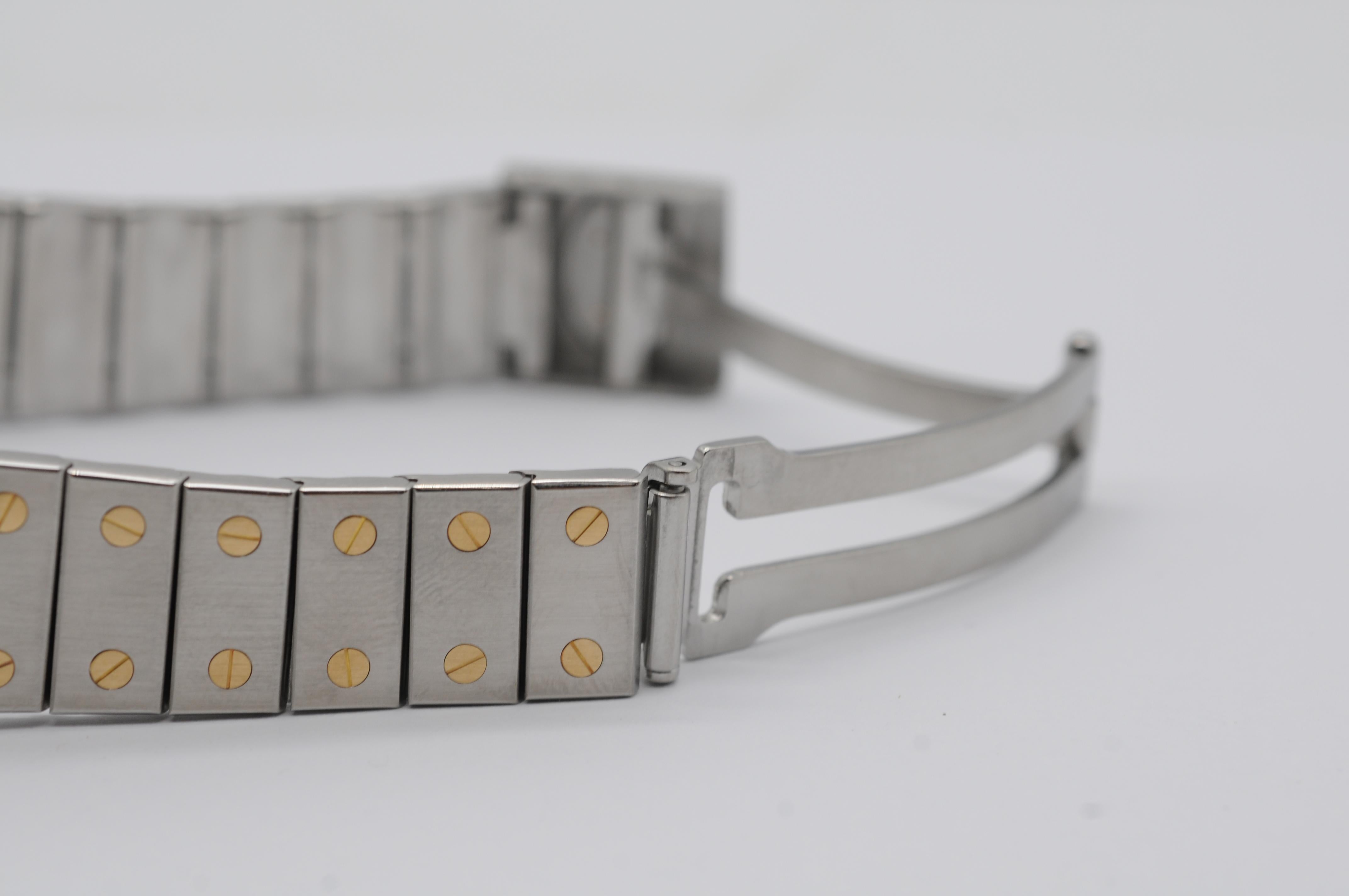 Cartier Santos acciaio oro Ref:2961 automatico 7