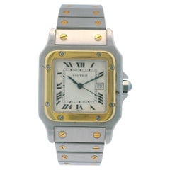 Orologio Cartier Santos Carrée bicolore
