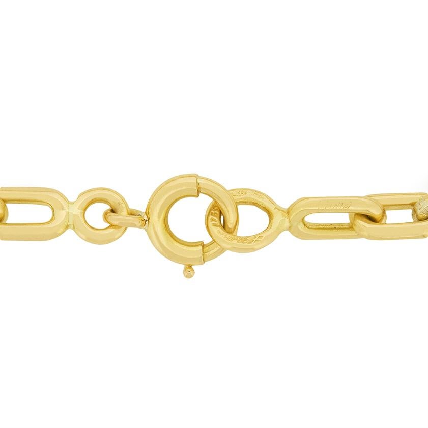 cartier santos chain bracelet