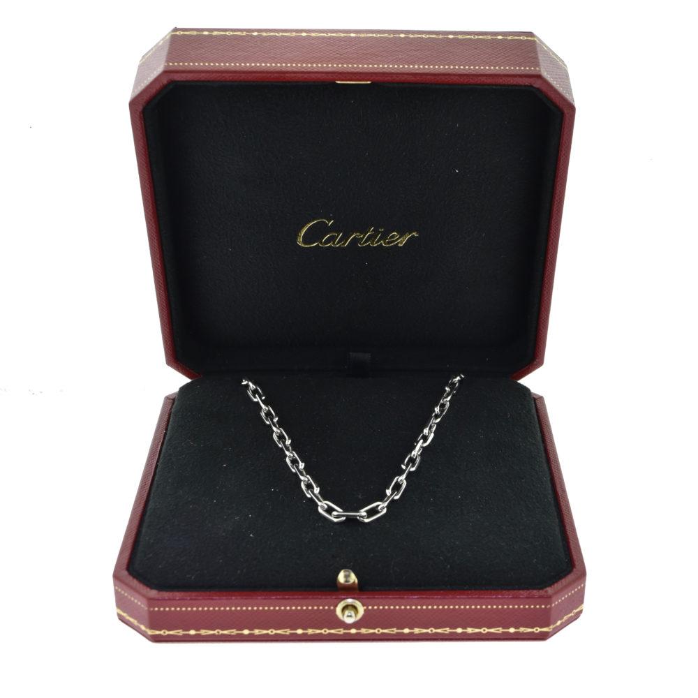 santos de cartier necklace length