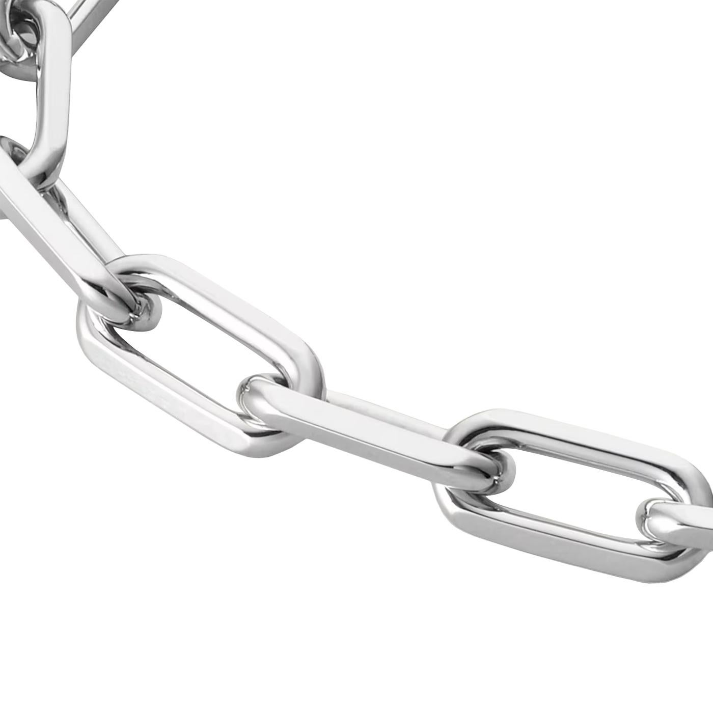 santos de cartier bracelet white gold