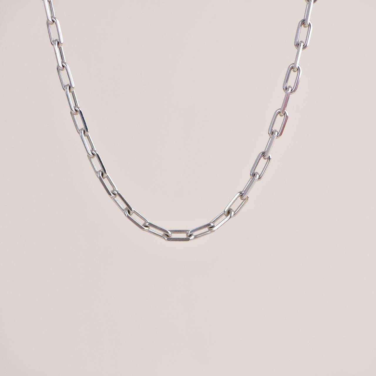 Cartier Santos De Cartier 18K White Gold Necklace Small Model 1