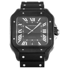 Cartier Santos de Cartier Black Watch WSSA0039
