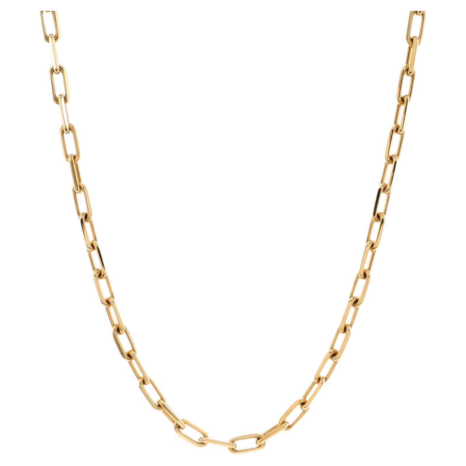 Vintage Cartier Diamond 18k Gold Chain Necklace Bracelet For Sale at  1stDibs | cartier chain design, cartier design chain, cartier chains
