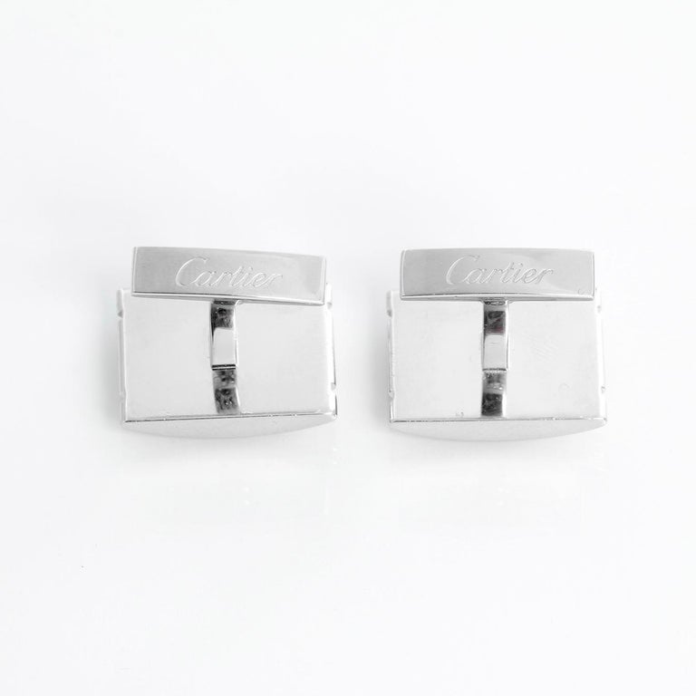 Cartier Santos De Cartier Cufflinks at 1stDibs