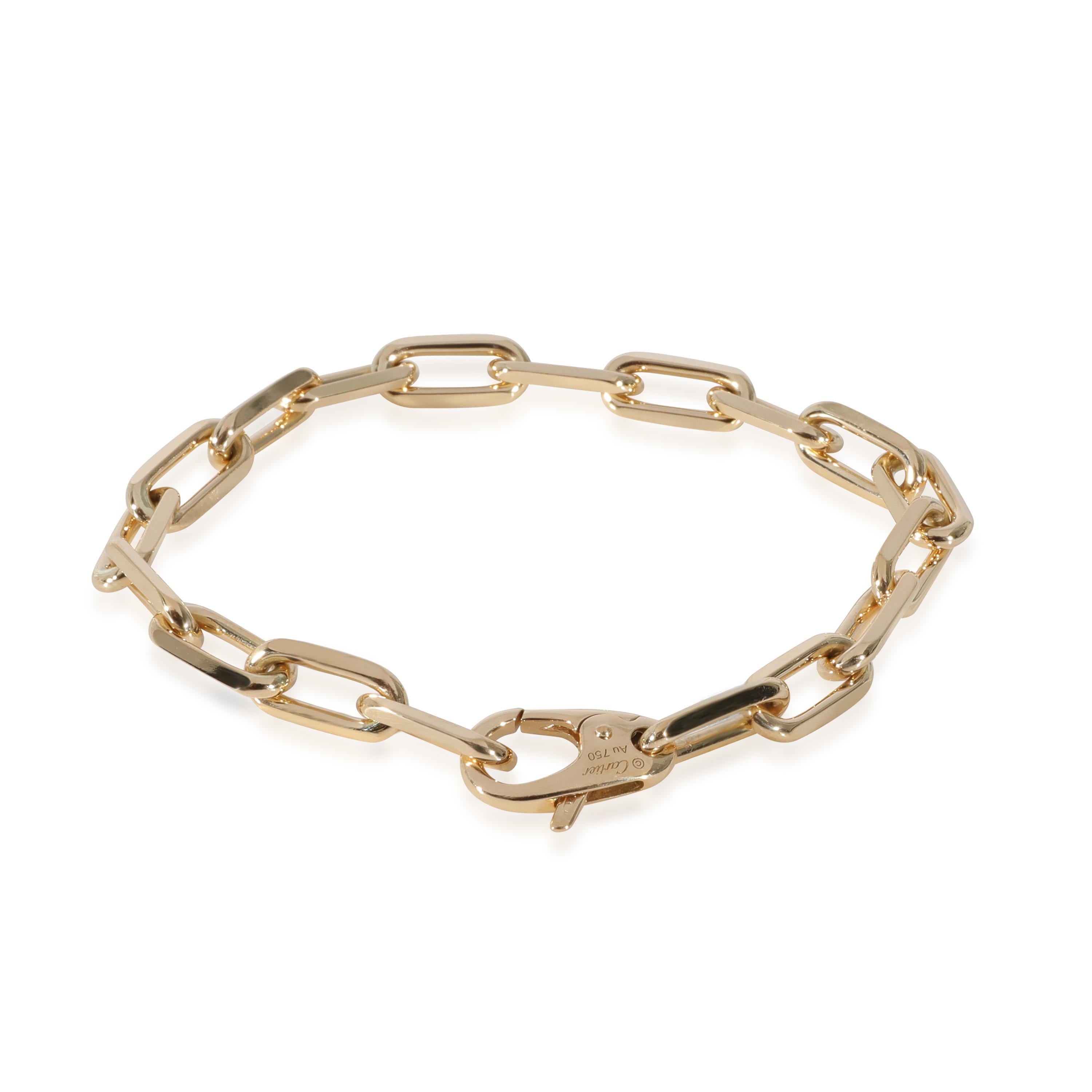 Cartier Santos De Cartier Dumont-Armband aus 18 Karat Gelbgold

PRIMÄRE DETAILS
SKU: 129068
Auflistung Titel: Cartier Santos De Cartier Dumont Armband in 18k Gelbgold
Condit Beschreibung: Verkauft für 3350 USD. In ausgezeichnetem Zustand und
