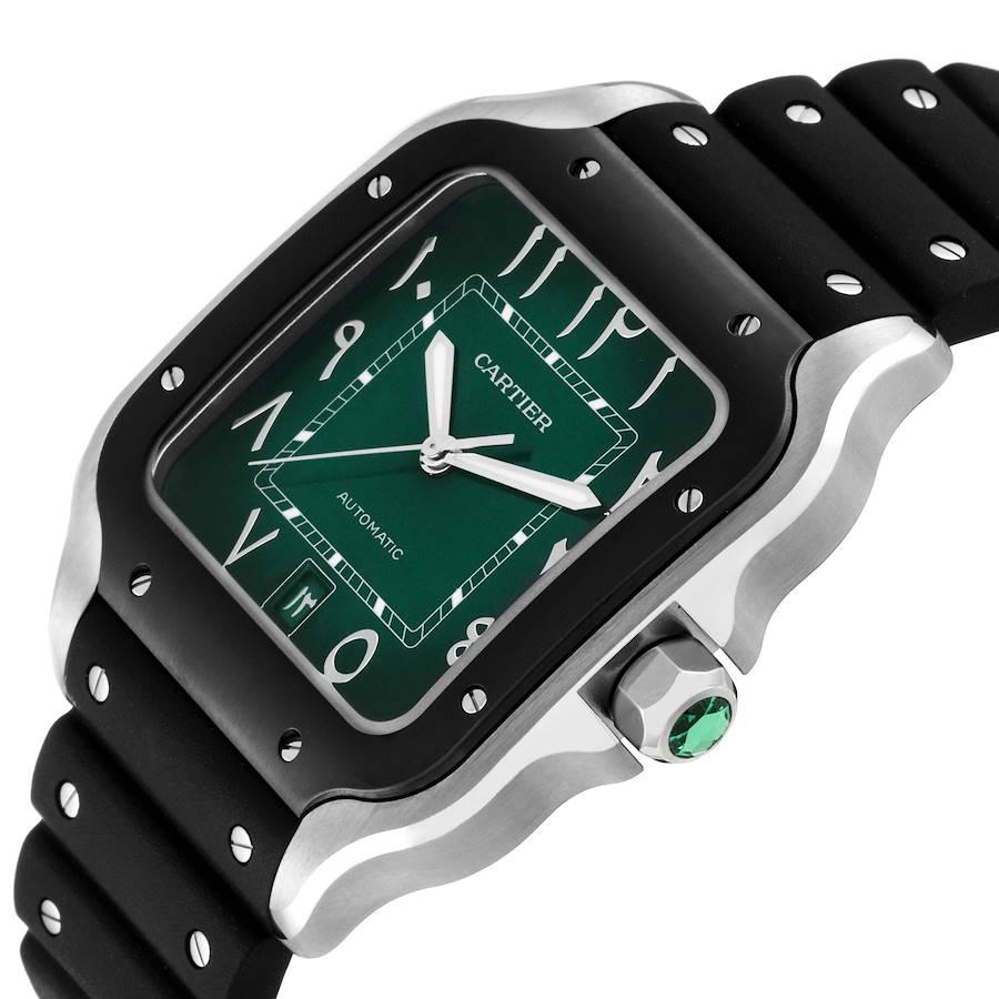 cartier green watch