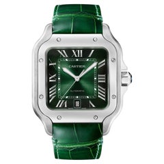 Cartier Santos de Cartier Large Model Automatic Stainless Steel watch WSSA0062