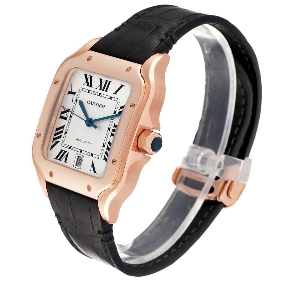 santos de cartier watch gold