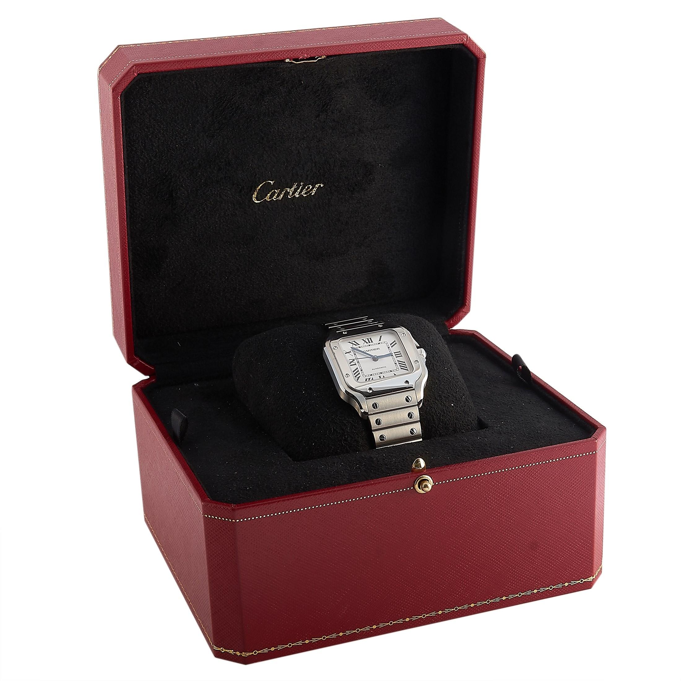 Cartier Santos De Cartier Medium Model Watch WSSA0029 1