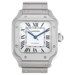Cartier Santos De Cartier Mittleres Modell Uhr WSSA0029