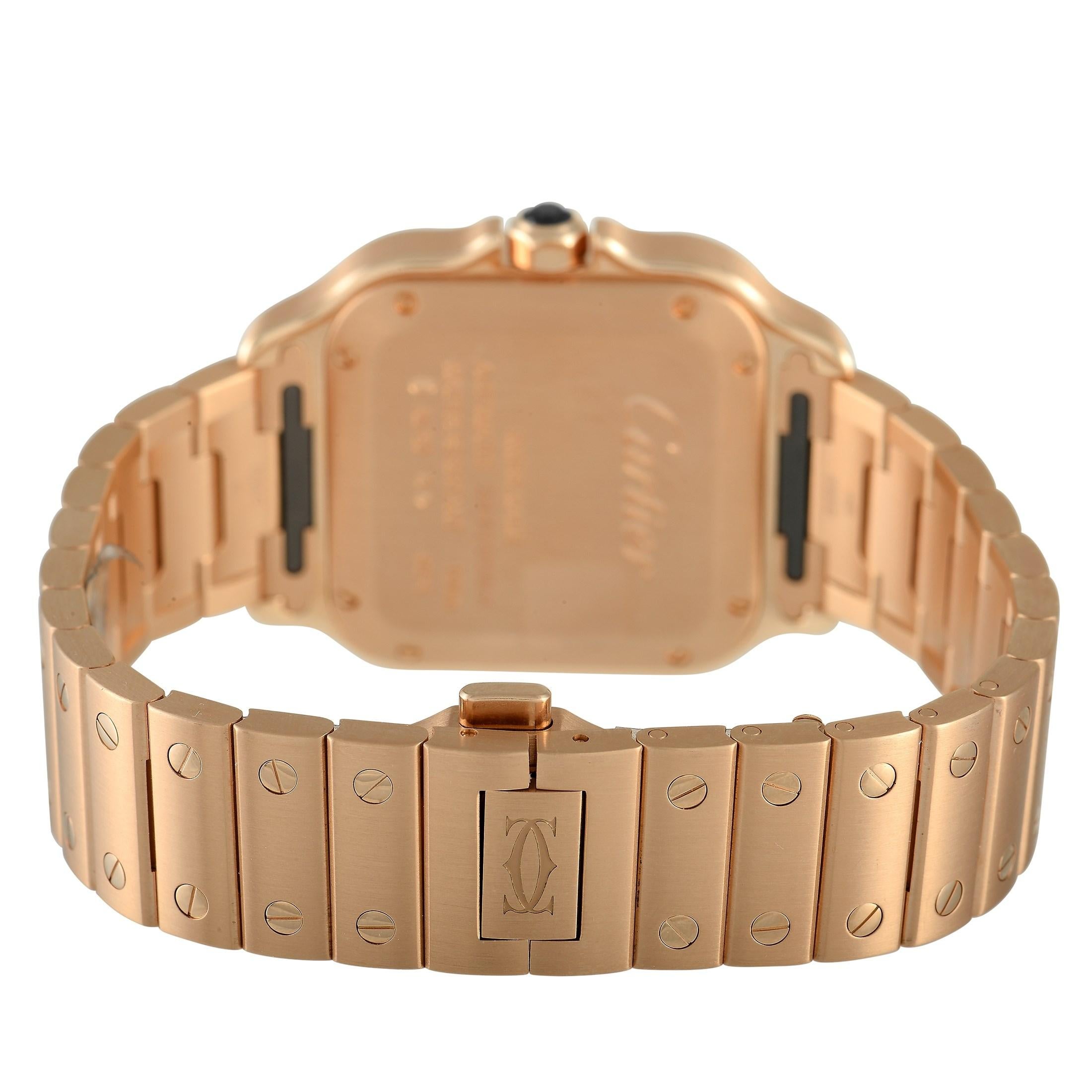 santos medium rose gold