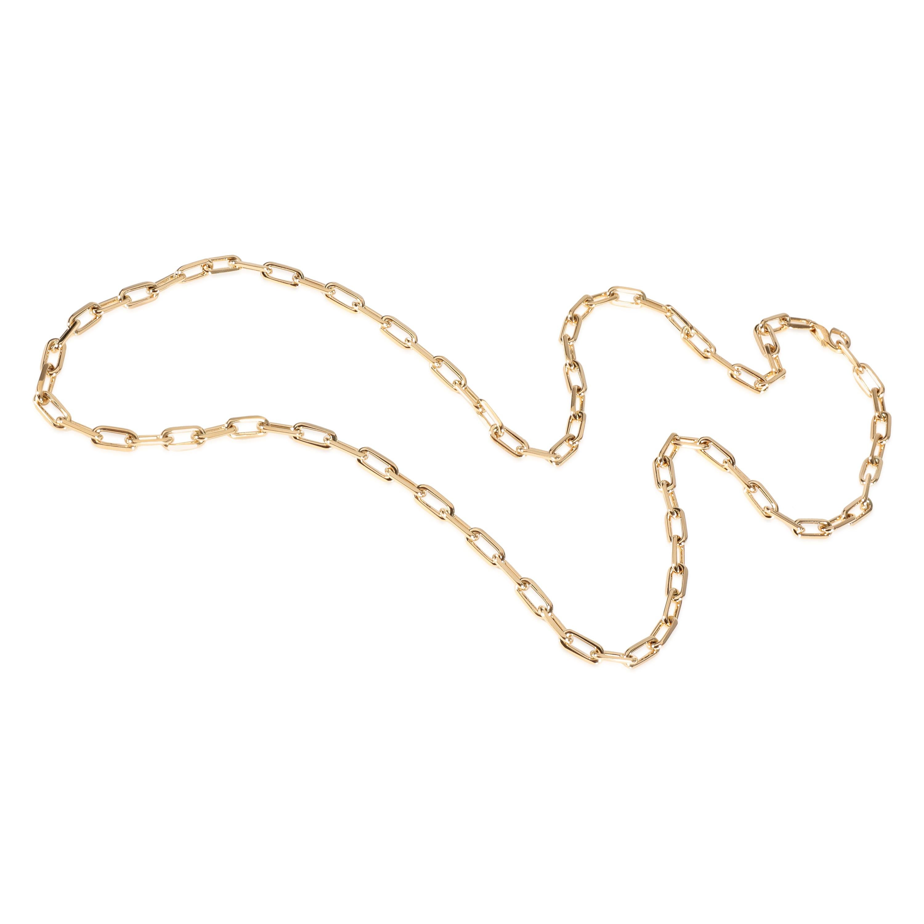 Collier à chaîne Santos de Cartier Santos Dumont en or jaune 18 carats

DÉTAILS PRIMAIRES
SKU : 122176
Titre de l'annonce : Collier à chaîne Santos de Cartier Santos Dumont en or jaune 18 carats
Description de l'état : Prix de vente au détail : 7950
