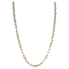 Cartier Santos de Cartier, collier Santos Dumont en or jaune 18 carats