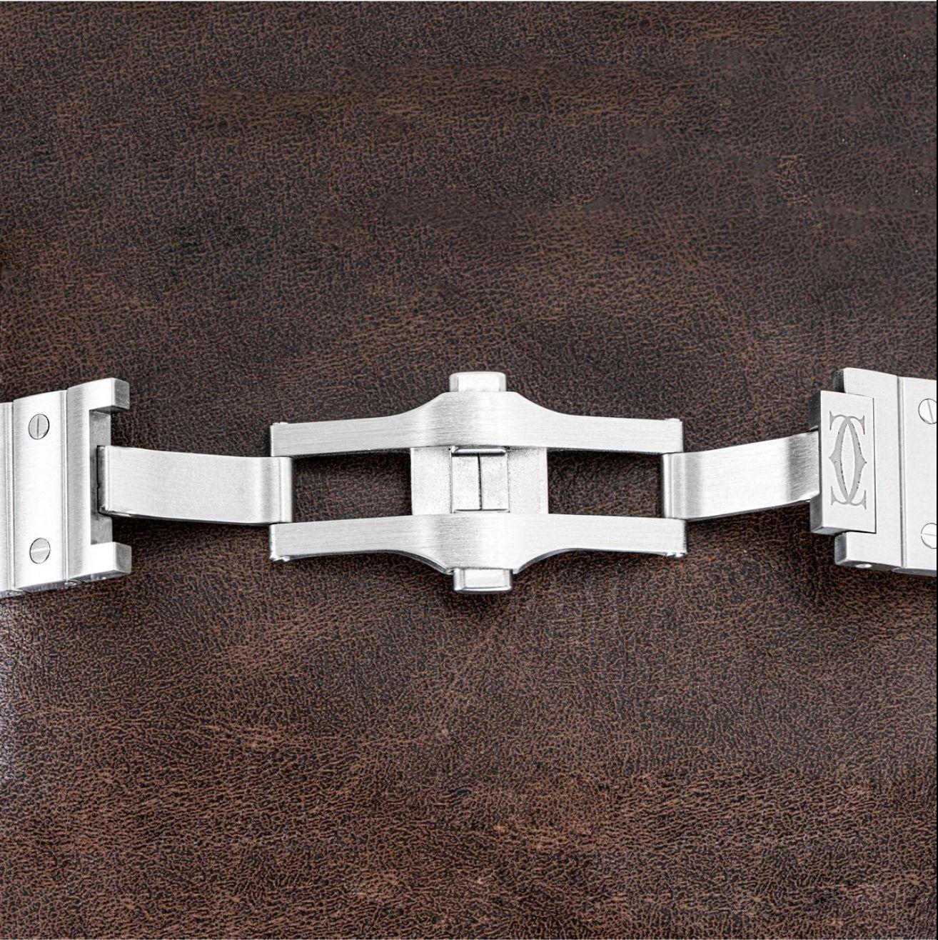 Cartier Santos De Cartier Skeleton WHSA0015 Watch In New Condition In London, GB