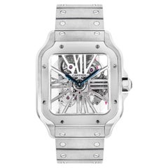 Cartier Santos De Cartier Montre Skeleton WHSA0015