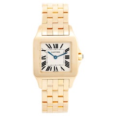 Cartier Santos Demoiselle 18k Yellow Gold Midsize Watch 2702