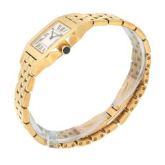 Cartier Santos Demoiselle 18 Karat Yellow Gold Women's Watch Quartz W25062X9