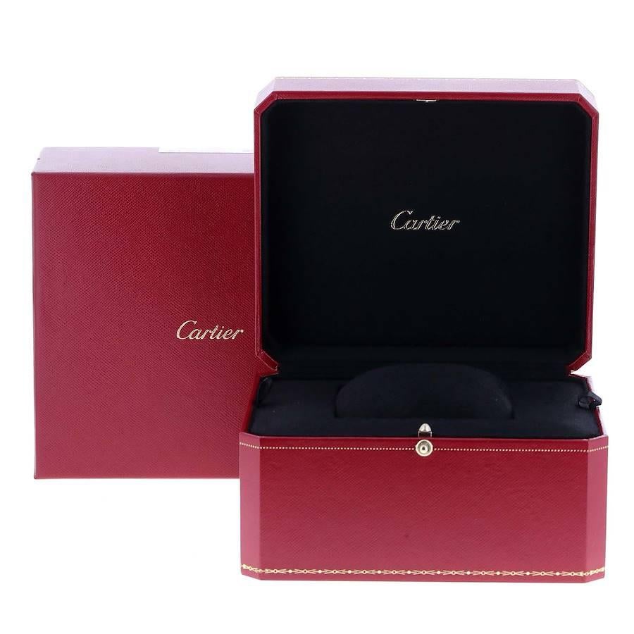 Cartier Santos Demoiselle 18k Rose Gold Ladies Watch W25077X9 For Sale 3