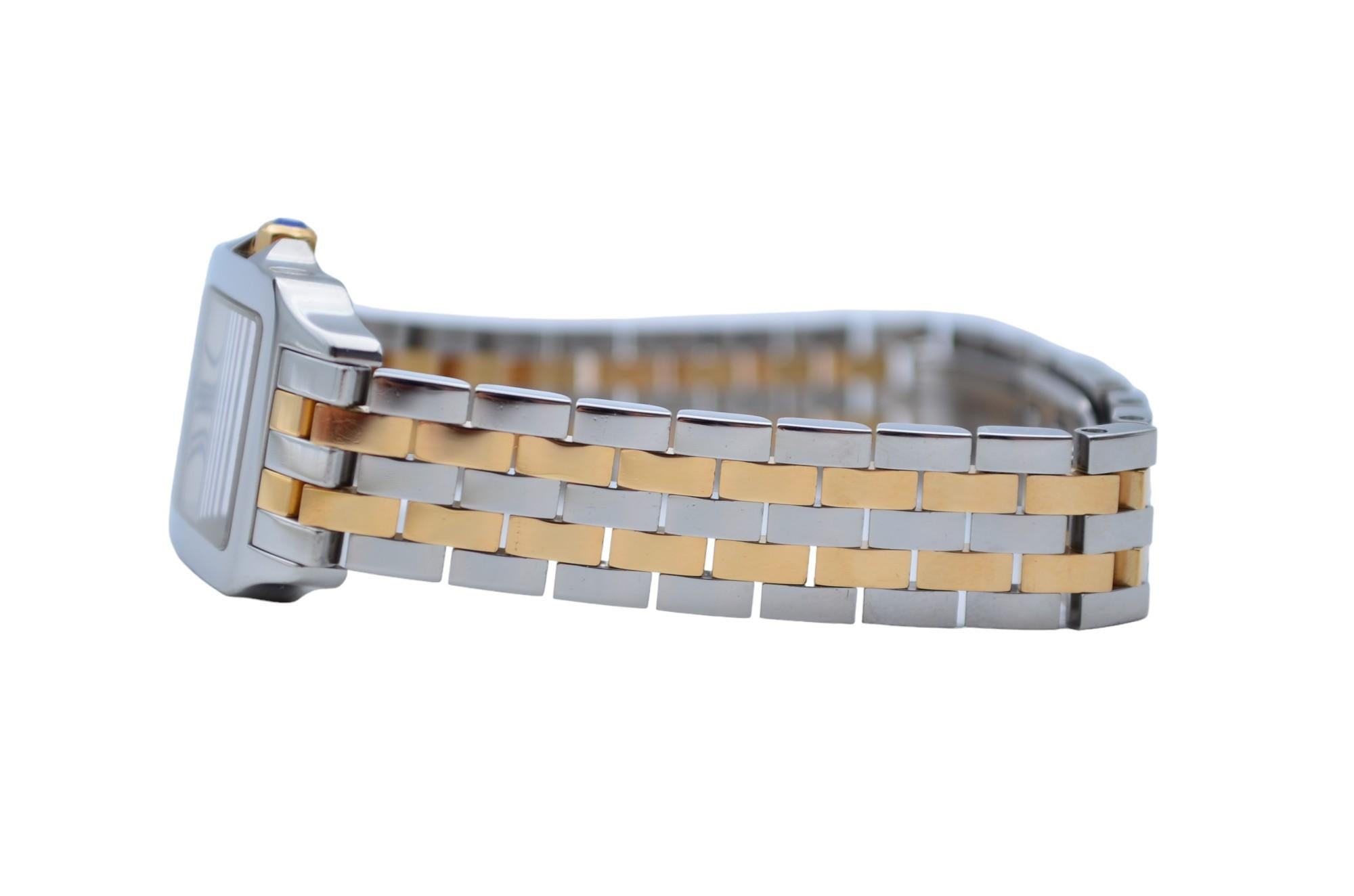 Women's Cartier Santos Demoiselle 20x28mm Two Tone White Roman Dial Ref W25066Z6 2698