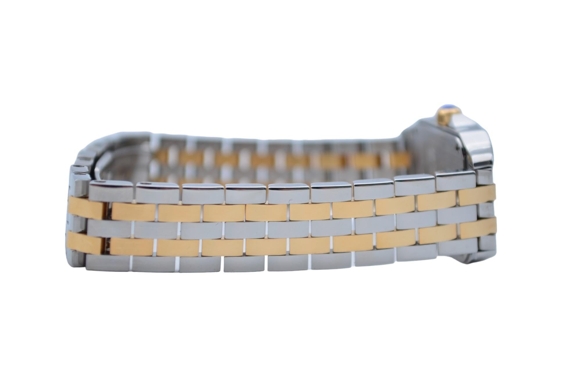 Cartier Santos Demoiselle 20x28mm Two Tone White Roman Dial Ref W25066Z6 2698 2