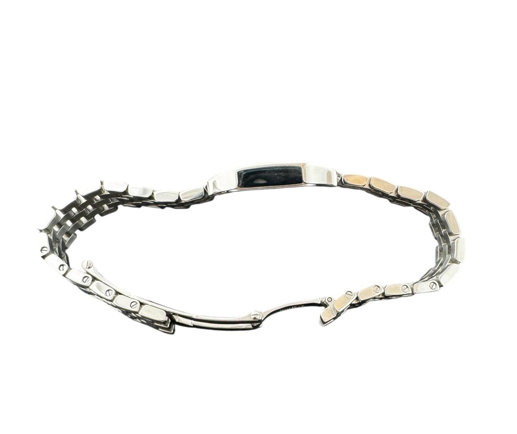 Cartier Santos Demoiselle 2698 Stainless Steel Ladies Watch #24202 en venta 6