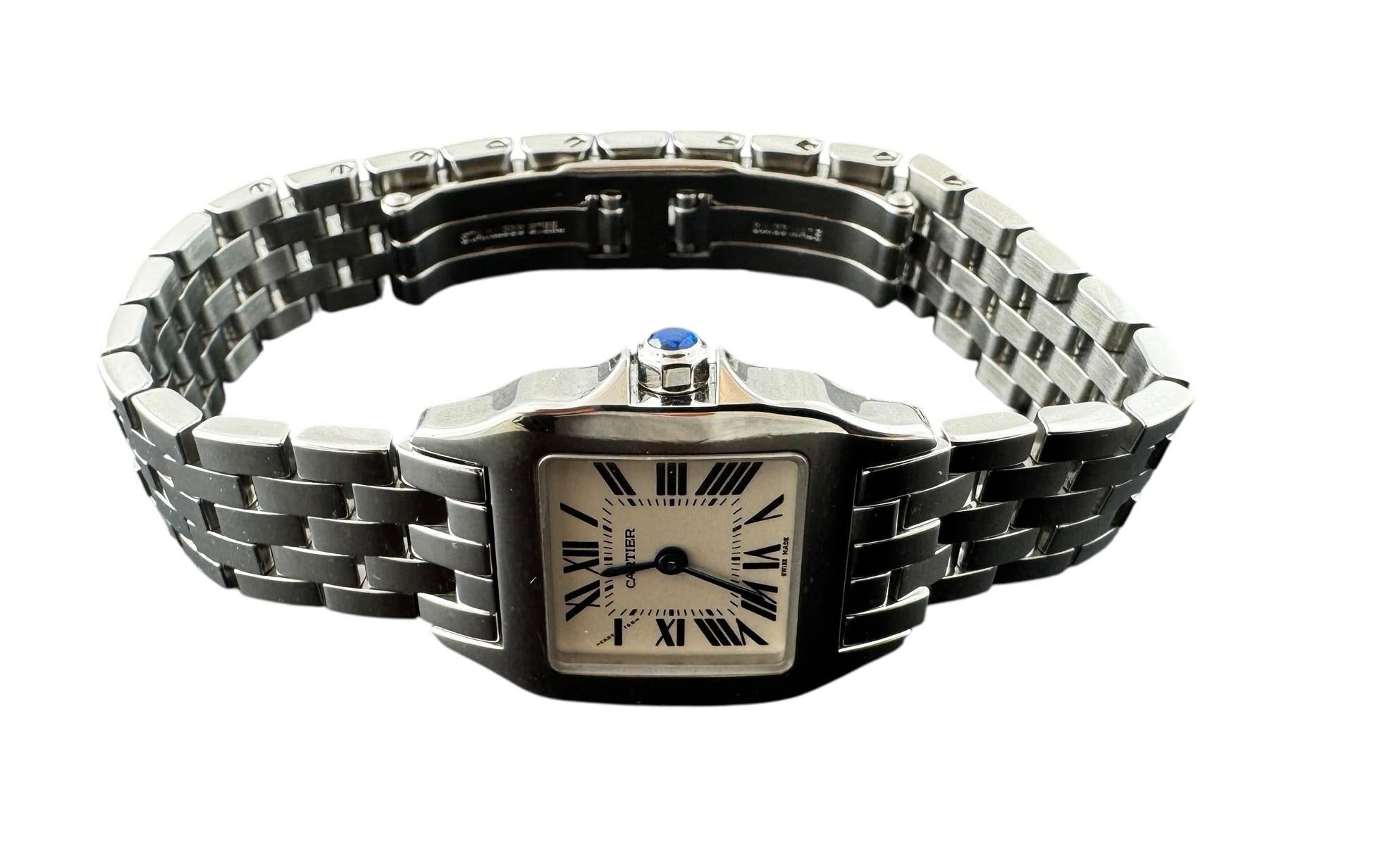Cartier Santos Demoiselle 2698 Stainless Steel Ladies Watch #24202 Contemporáneo en venta
