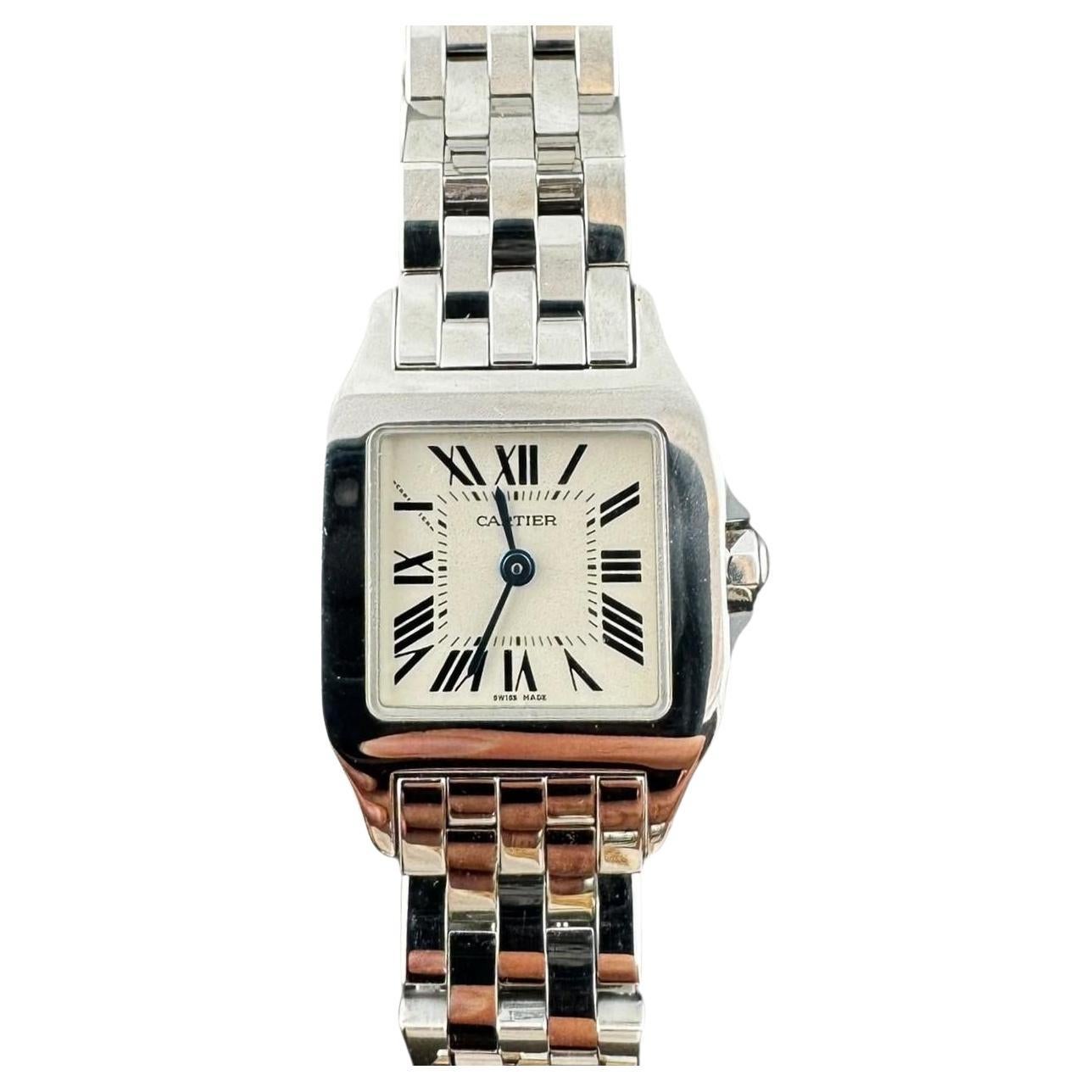 Cartier Santos Demoiselle 2698 Stainless Steel Ladies Watch #24202