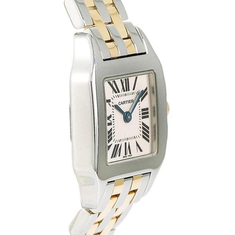 Cartier Santos Demoiselle 2698 W25066Z6 Women's Quartz Watch TwoTone